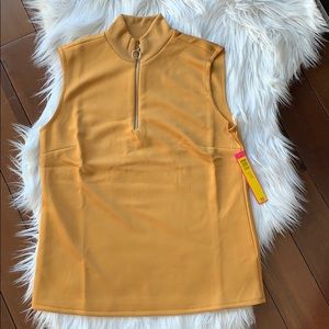 NWT Sleeveless scuba top Catherine Malandrino